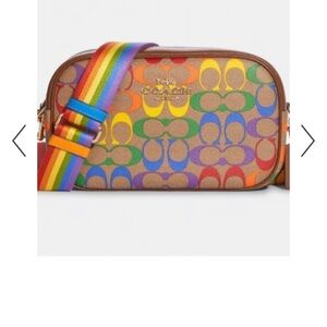 Coach Rainbow Signature Crossbody Bag